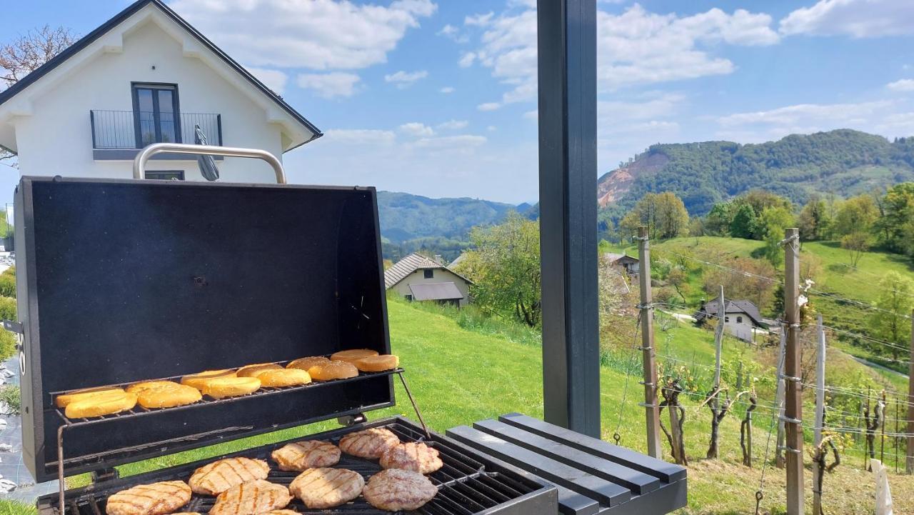 Tanja S Holiday Home In Nature With Sauna And Hot Tub Gorica pri Slivnici Extérieur photo
